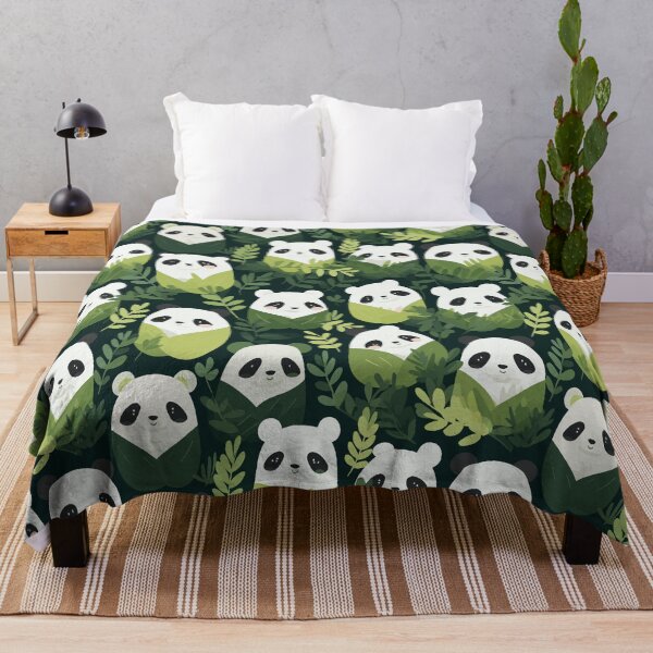 Item preview, Adorable Panda Family, A Playful Pattern for Panda Lovers. designed and sold by EffatDezign.