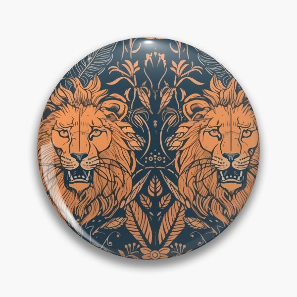 Item preview, Lion Jacquard  Print designed and sold by Deepestblue.