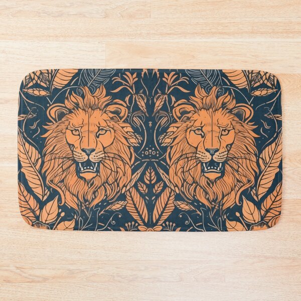 Item preview, Lion Jacquard  Print designed and sold by Deepestblue.
