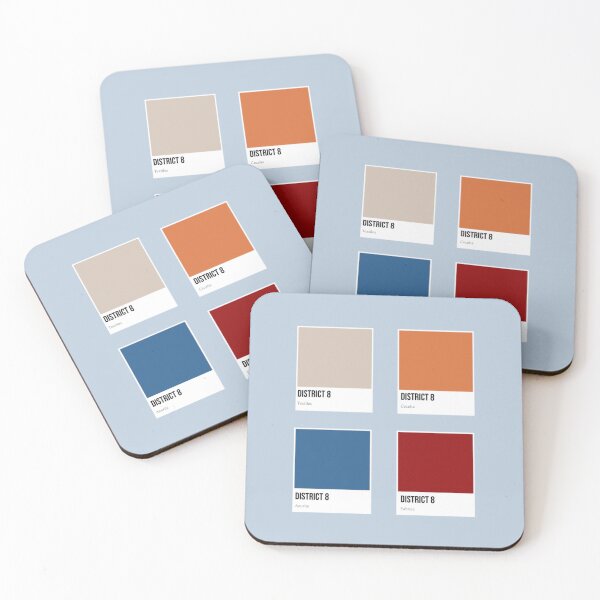 Item preview, Hunger Games: District 8 Pantones designed and sold by BlackwellNY.