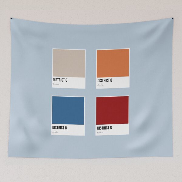 Item preview, Hunger Games: District 8 Pantones designed and sold by BlackwellNY.