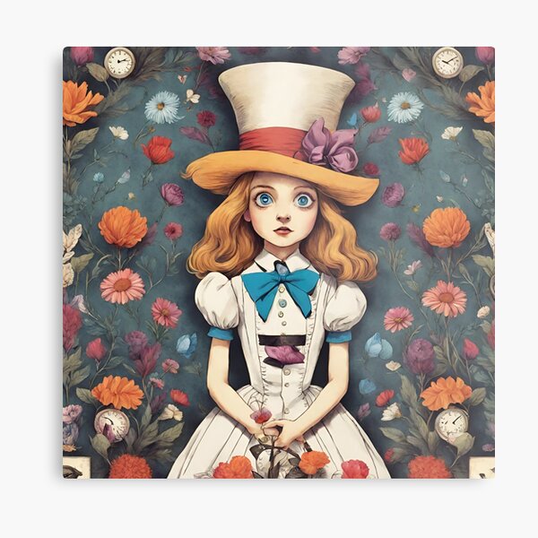 Alice Digital Backdrop - Wonderland Room - Trippy Wonderland Kitchen  Enchanted Room - JPG File - Wonderland Digital Background