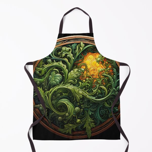 Item preview, Texture map plant painting print designed and sold by dcrc.