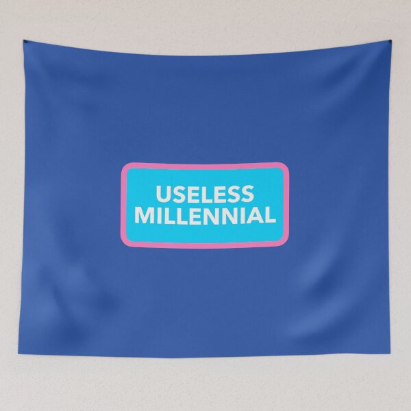 Item preview, USELESS MILLENNIAL designed and sold by GeeklyShirts.
