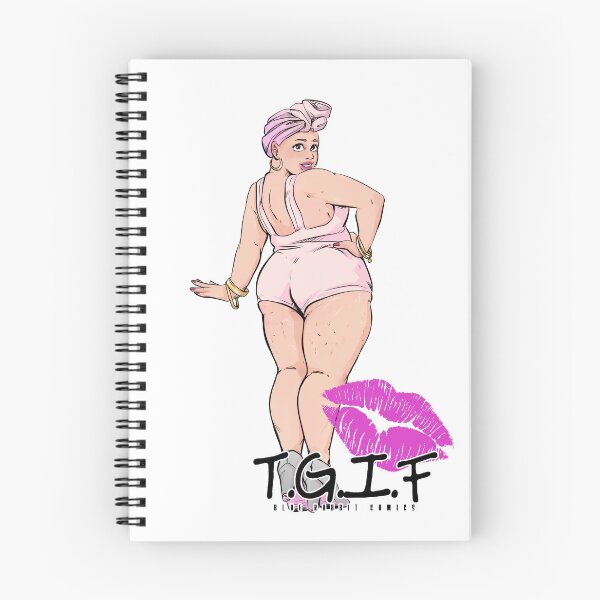 Item preview, Thank God It's Friday Pin-up designed and sold by AuntieBlue.