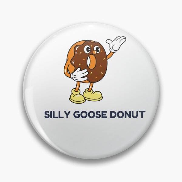 Item preview, Silly goose donut - funny dount designed and sold by jijika119.