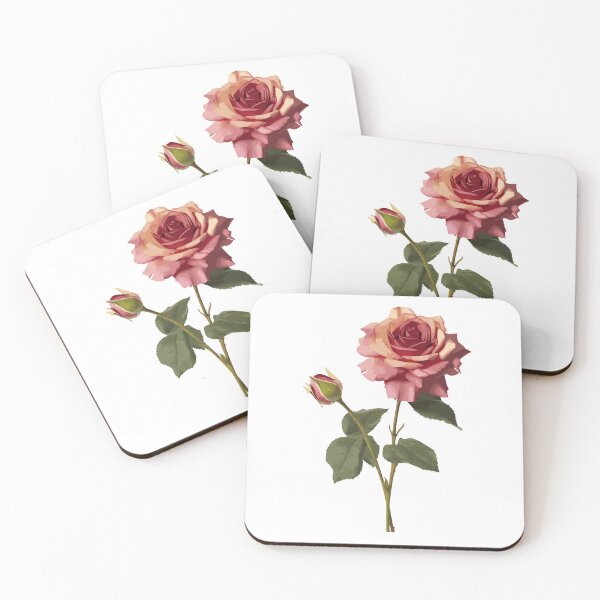 Item preview, Vintage Rose Flower - Floral Design designed and sold by Just-Flowers.