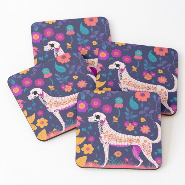 Item preview,  The Dead Dog Skulls Sugar Puppy Mexican Death Day For Dog Lover  designed and sold by Petsthetic.