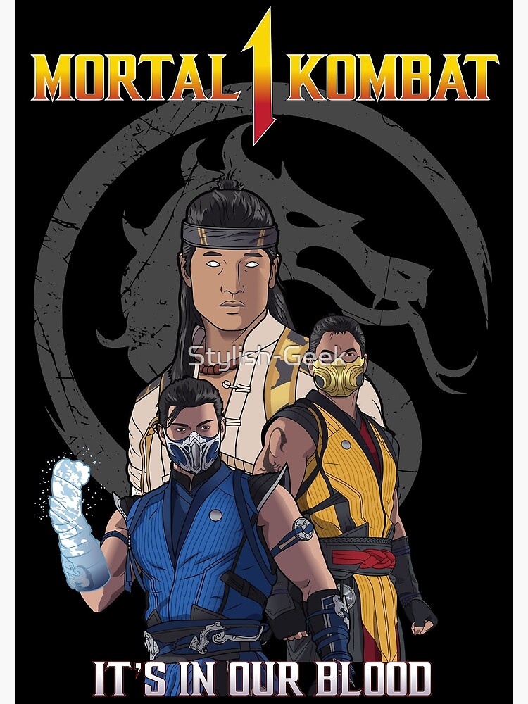 Mortal Kombat 1 (MK 12) Poster for Sale by Stylish-Geek