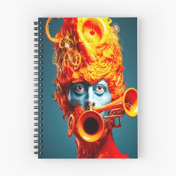 Item preview, Brass Enigma: Captivating Strange Trumpet Art designed and sold by ModaDapper.