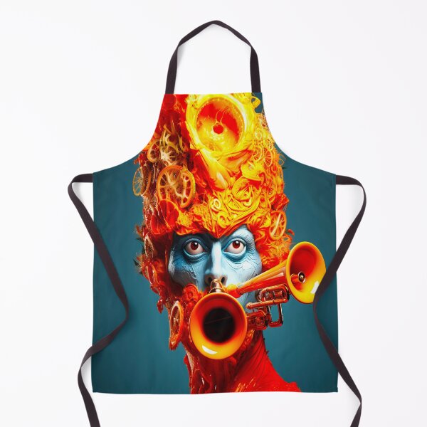 Item preview, Brass Enigma: Captivating Strange Trumpet Art designed and sold by ModaDapper.