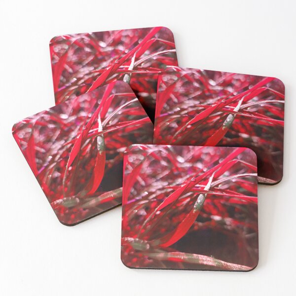 Item preview, Sparkling and magical morning dew in September sun in Red designed and sold by tshuki.