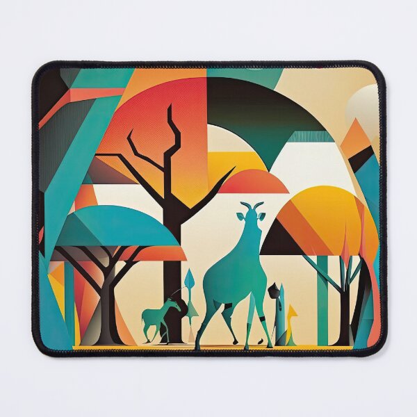 Item preview, African Savanna Bauhaus Design designed and sold by ArtificialGenes.
