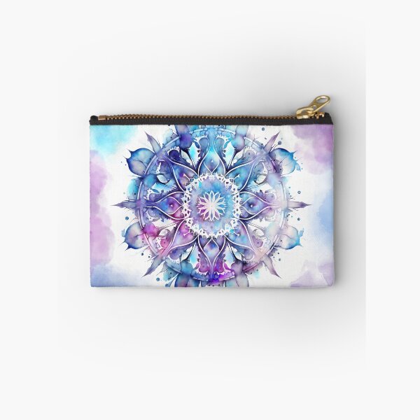 Item preview, Watercolor Mandala - A Harmony of Blue and Azure Hues designed and sold by VeronicArt85.