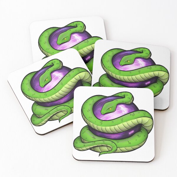 Item preview, Snake with crystal ball designed and sold by Gwenpai_Art.