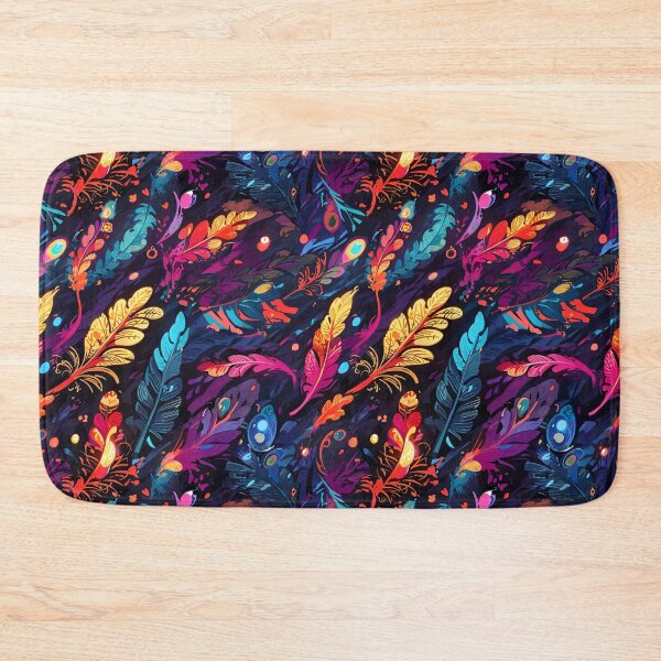 Item preview, Beautiful Boho Style Feather Pattern Art #13 designed and sold by Rae-SunshineArt.