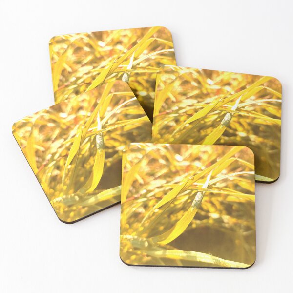 Item preview, Sparkling and magical morning dew in September sun in Yellow designed and sold by tshuki.