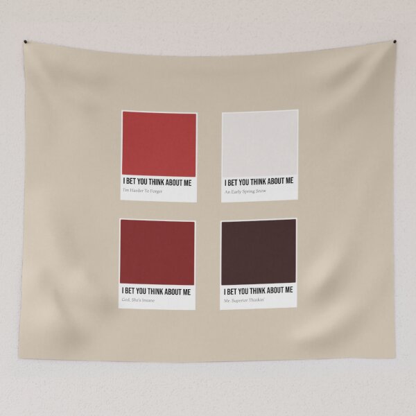 Item preview, I Bet You Think About Me Pantones designed and sold by BlackwellNY.