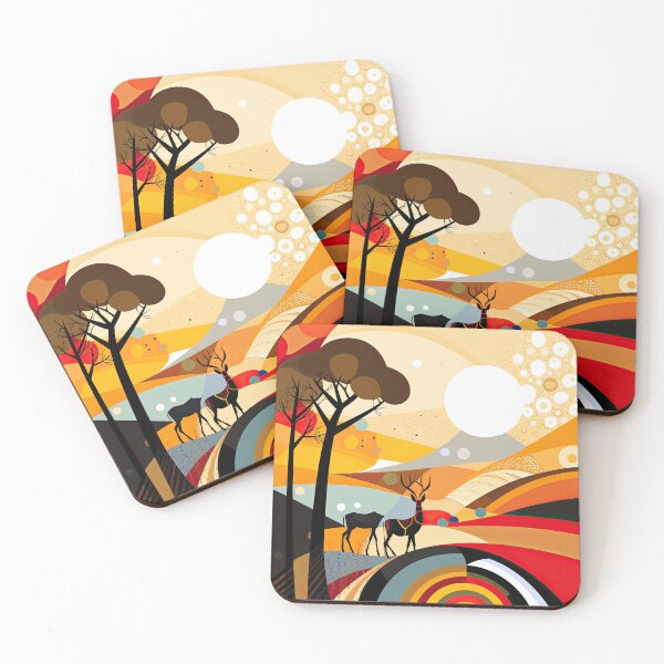 Artikelvorschau, African Savanna Bauhaus Design entworfen und verkauft von ArtificialGenes.
