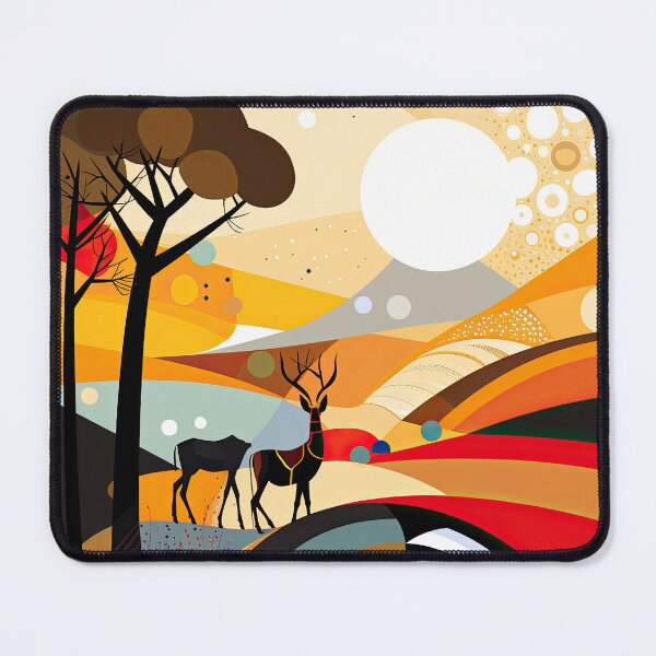 Item preview, African Savanna Bauhaus Design designed and sold by ArtificialGenes.
