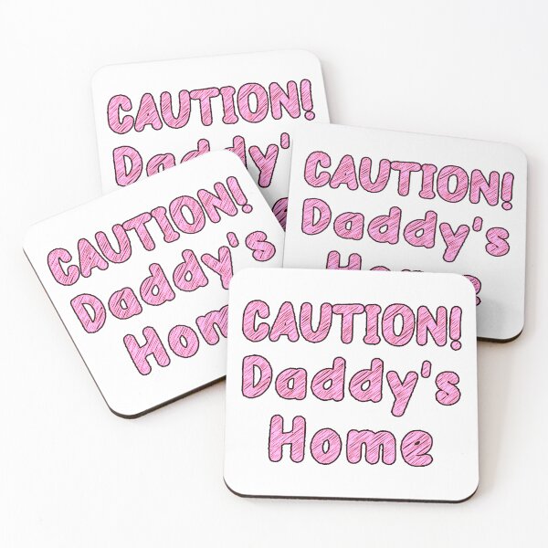 Item preview, CAUTION! Daddy's Home, Daddy's Girl designed and sold by Everyday365.