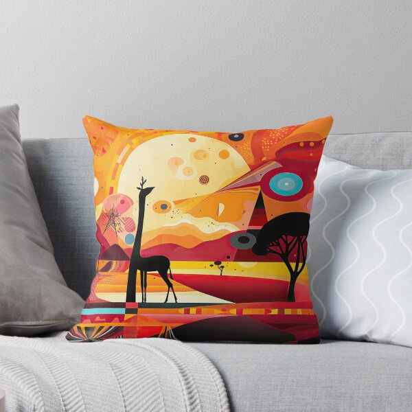 Artikelvorschau, African Savanna Bauhaus Design entworfen und verkauft von ArtificialGenes.