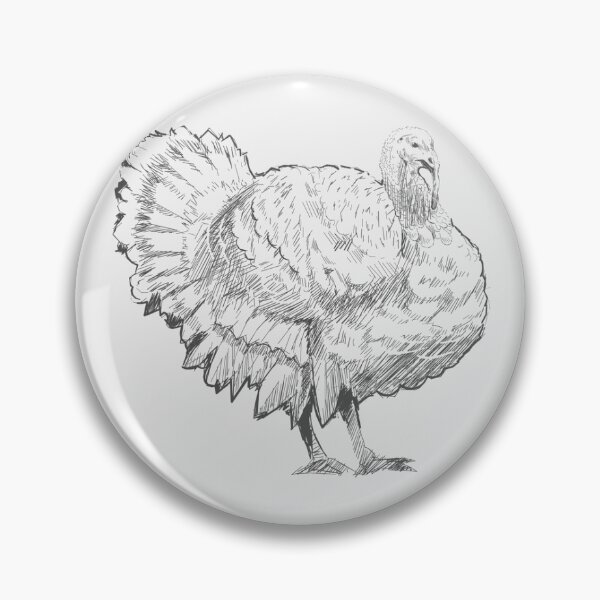 Item preview, Vintage turkey engraving designed and sold by Badmoviesrus.