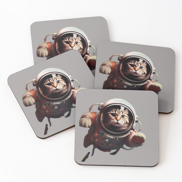 Item preview, Astronaut Cat T-shirts: Explore the Feline Universe designed and sold by Strokes-Colors.