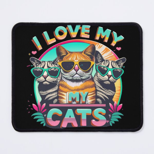 Item preview, I Love Me Cats designed and sold by TrendyPalette.
