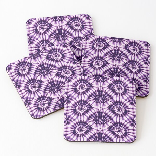 Item preview, Spin Shibori Purples designed and sold by Nina May Designs.