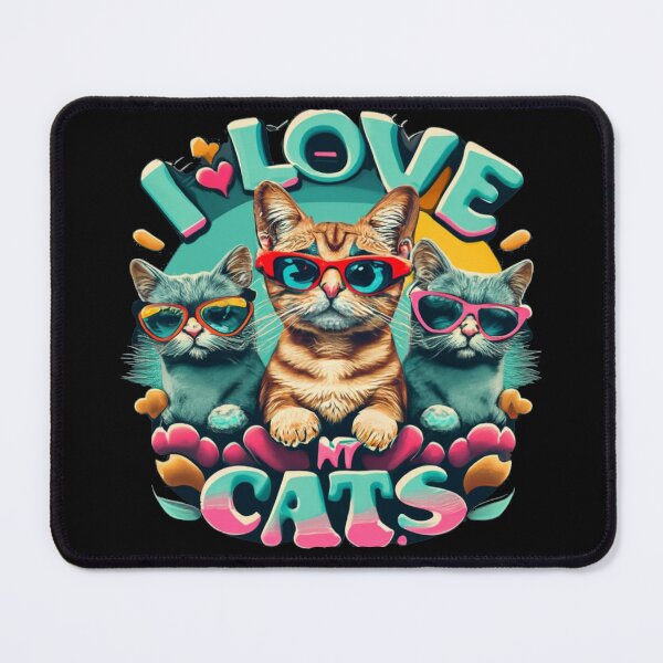 Item preview, I Love Me Cats designed and sold by TrendyPalette.
