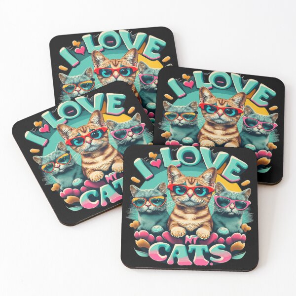 Item preview, I Love Me Cats designed and sold by TrendyPalette.