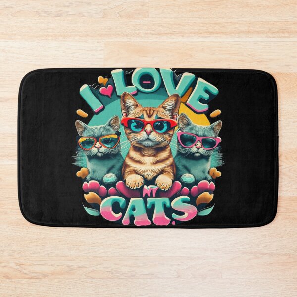 Item preview, I Love Me Cats designed and sold by TrendyPalette.