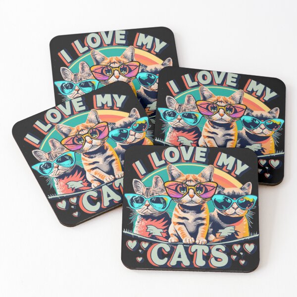 Item preview, I Love Me Cats designed and sold by TrendyPalette.
