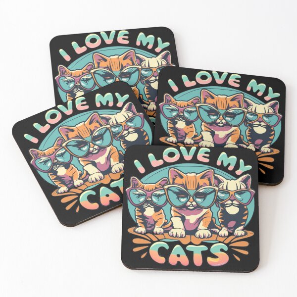 Item preview, I Love Me Cats designed and sold by TrendyPalette.