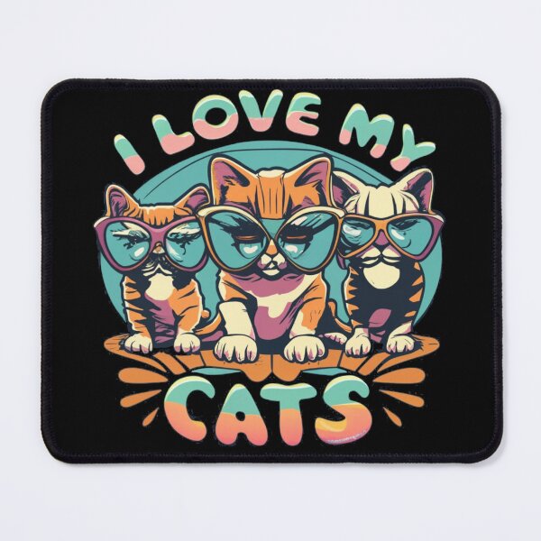 Item preview, I Love Me Cats designed and sold by TrendyPalette.