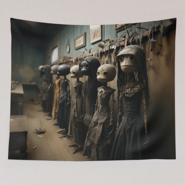 Item preview, Creepy Puppets Along the Wall designed and sold by Peter LOPEZ.