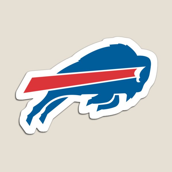 Buffalo Bills - Retro Die Cut Logo Magnet at Sticker Shoppe