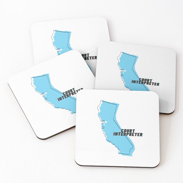 Item preview, California Map Court Interpreter designed and sold by Neeshki.