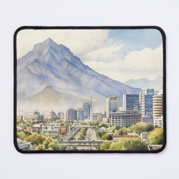 Item preview, Monterrey in Watercolour designed and sold by YourGrowth.
