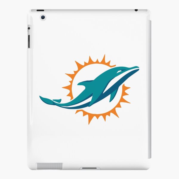 Miami Dolphins Pattern, Teal Background iPad Case & Skin for Sale by  brittlouise