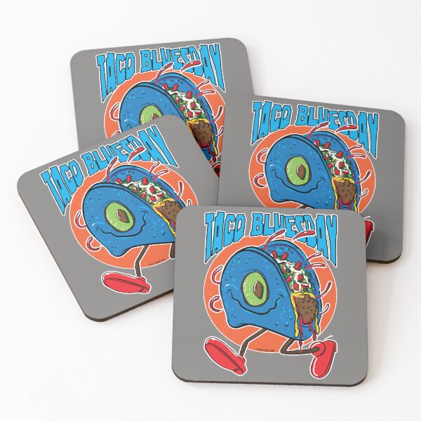 Item preview, Blue Corn Taco on Taco Bluesday designed and sold by eShirtLabs.