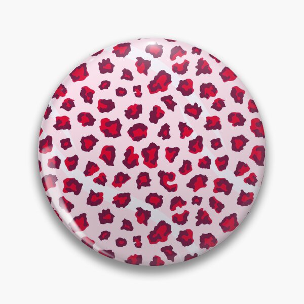 Item preview, Strawberry Leopard Print Repeating Pattern designed and sold by kernowerno.
