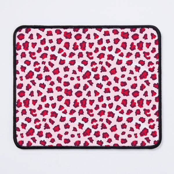 Item preview, Strawberry Leopard Print Repeating Pattern designed and sold by kernowerno.