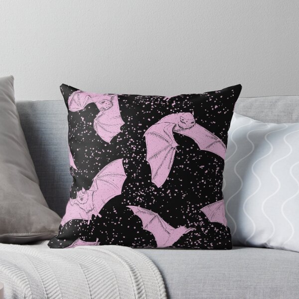 Item preview, Baby Pink Bat Pattern designed and sold by Gemma Compton.