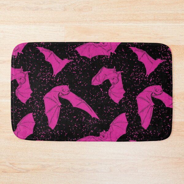 Item preview, Hot Pink Bat Pattern designed and sold by Gemma Compton.