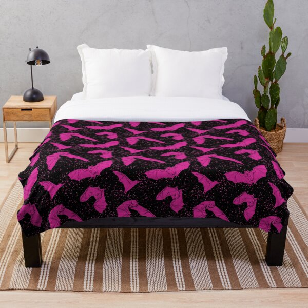 Item preview, Hot Pink Bat Pattern designed and sold by Gemma Compton.