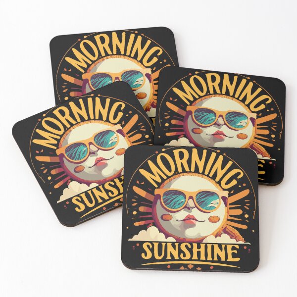Item preview, Morning Sunshine - Retro Sun character designed and sold by PrintSoulDesign.