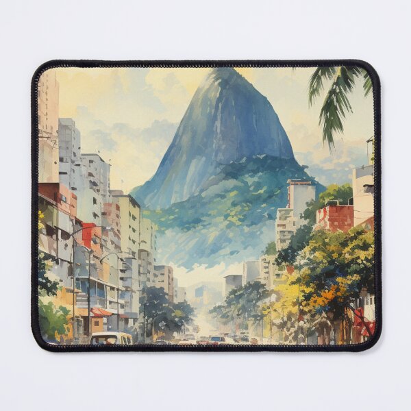 Item preview, Rio de Janeiro in Watercolor designed and sold by YourGrowth.