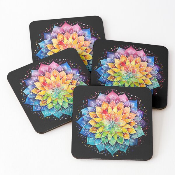 Item preview, Lotus Mandala Rainbow designed and sold by ElLocoMus.